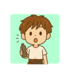 サロン男子のほがらかスマイルスタンプ（個別スタンプ：19）