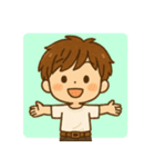 サロン男子のほがらかスマイルスタンプ（個別スタンプ：21）