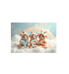 Cute Cats 【ネコヤギ雲海・英語編】（個別スタンプ：4）