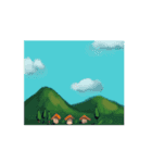 うごくボウズ3（個別スタンプ：1）