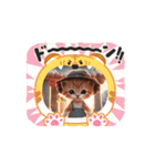 毎回使えるスタンプ可愛い子猫（個別スタンプ：3）