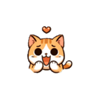 ゆるゆる にゃんこ（個別スタンプ：2）
