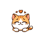 ゆるゆる にゃんこ（個別スタンプ：3）
