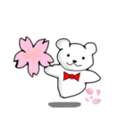 常に浮いているクマっぽい生き物3（個別スタンプ：7）