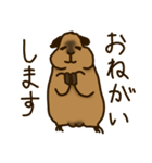 ロシアンスモークモルモット（個別スタンプ：7）