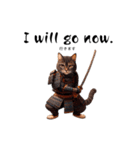 Samurai cat3,侍猫3（個別スタンプ：1）
