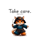 Samurai cat3,侍猫3（個別スタンプ：5）