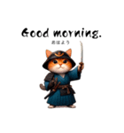 Samurai cat3,侍猫3（個別スタンプ：6）