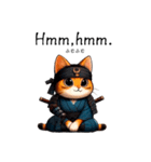 Samurai cat3,侍猫3（個別スタンプ：7）