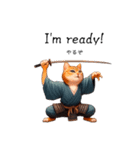 Samurai cat3,侍猫3（個別スタンプ：8）