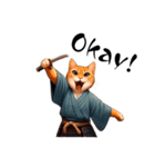 Samurai cat3,侍猫3（個別スタンプ：10）