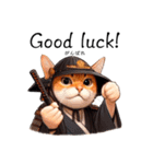 Samurai cat3,侍猫3（個別スタンプ：13）
