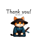 Samurai cat3,侍猫3（個別スタンプ：14）