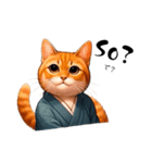 Samurai cat3,侍猫3（個別スタンプ：15）
