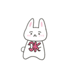 まゆげのうささん恋をする♪（個別スタンプ：17）