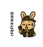 うさぽよのつっぱりスタンプ（個別スタンプ：17）