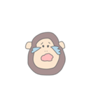 っぽいゴリラ（透過ver.）（個別スタンプ：8）