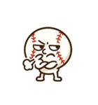 ブサカワ野球ボール リアクションver.（個別スタンプ：9）