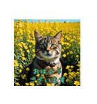 礼儀正しい猫のご挨拶（個別スタンプ：2）