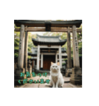 礼儀正しい猫のご挨拶（個別スタンプ：13）