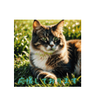 礼儀正しい猫のご挨拶（個別スタンプ：26）
