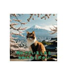 礼儀正しい猫のご挨拶（個別スタンプ：30）
