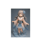 淡い可愛い王女たち（個別スタンプ：4）