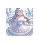 淡い可愛い王女たち（個別スタンプ：7）