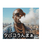 タバコ100%ラッパー【ラップ・HIPHOP】（個別スタンプ：13）
