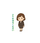 スーツ女子の敬語スタンプ（個別スタンプ：6）