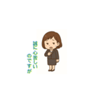 スーツ女子の敬語スタンプ（個別スタンプ：7）