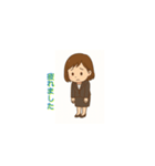 スーツ女子の敬語スタンプ（個別スタンプ：10）