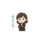 スーツ女子の敬語スタンプ（個別スタンプ：12）
