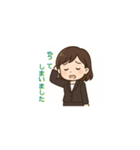 スーツ女子の敬語スタンプ（個別スタンプ：13）