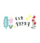 お花の省スペースde敬語☆pocaママ（個別スタンプ：30）
