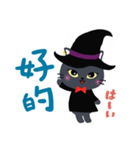 魔女ねこ★ピピの日常スタンプ（中国語）（個別スタンプ：10）