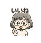 ふくの挨拶スタンプ（個別スタンプ：3）