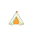 テントの冒険（個別スタンプ：10）