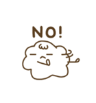 綿飴くん 白（個別スタンプ：4）