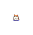 太ったカワイイ猫たち！（個別スタンプ：15）