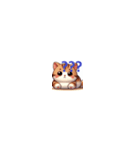 太ったカワイイ猫たち！（個別スタンプ：27）