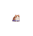 太ったカワイイ猫たち！（個別スタンプ：33）