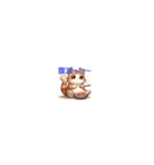 太ったカワイイ猫たち！（個別スタンプ：38）