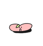 私は小さくて平らな桃です。（個別スタンプ：20）