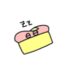 私は小さくて平らな桃です。（個別スタンプ：32）