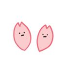 自由な桜たち（個別スタンプ：2）