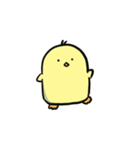 殻を割ったひよこ（個別スタンプ：1）