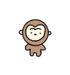 動くさるスタンプ（個別スタンプ：6）