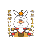 うさぎのゆめ太郎【毎年使える年末年始】（個別スタンプ：3）