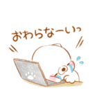 生活❤️いやしばいぬ❤️白柴（個別スタンプ：12）